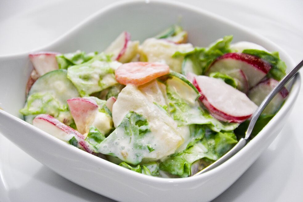 salat giảm cân