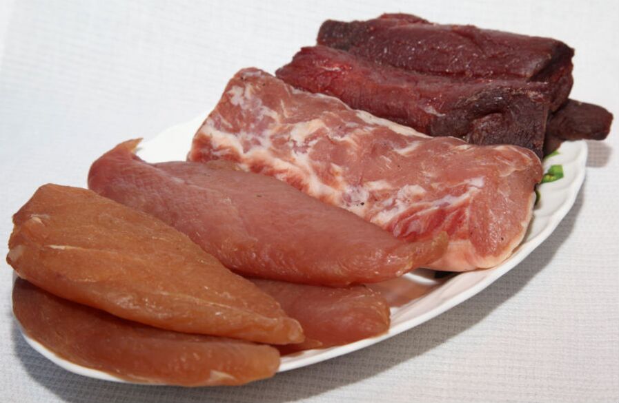 các sản phẩm thịt có nhóm máu đầu tiên