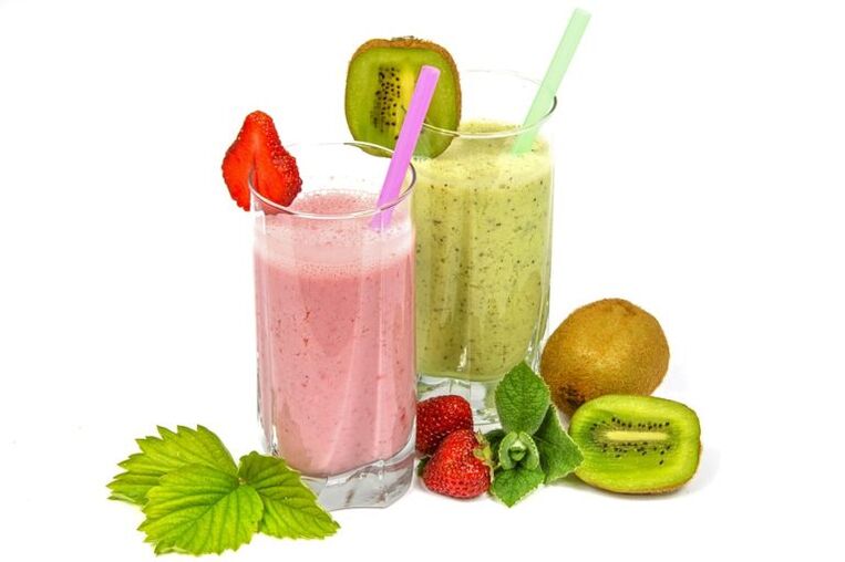 sinh tố trái cây để giảm cân và thanh lọc cơ thể